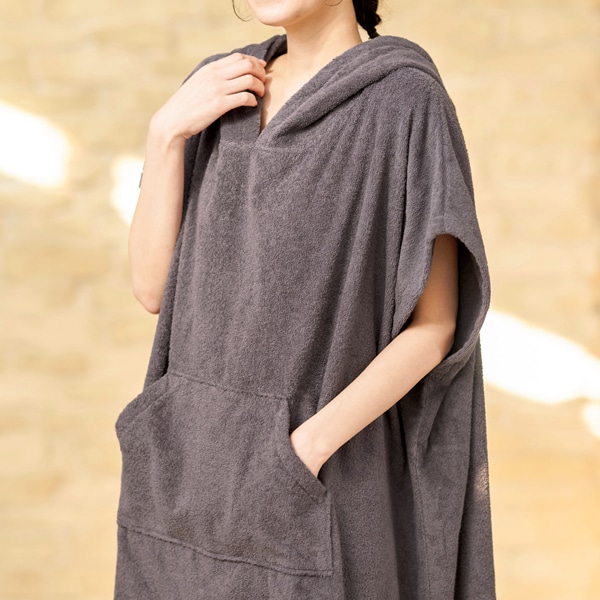 2379シック タオルポンチョ