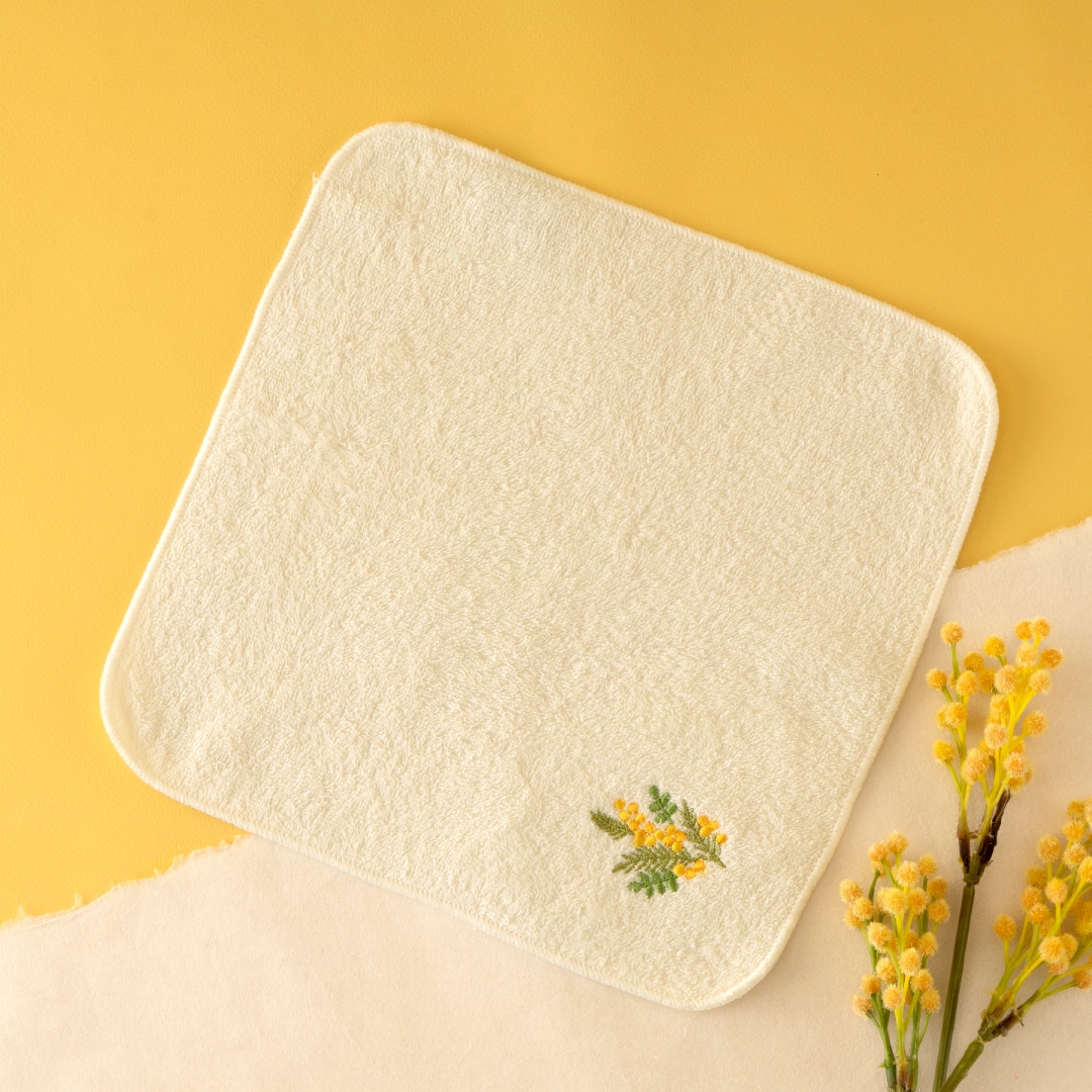 ミモザルフレ（刺繍）