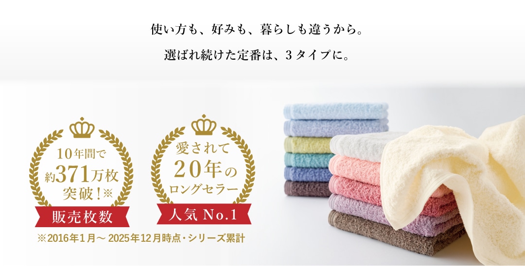 ホットマンカラーが3タイプに進化してリニューアル